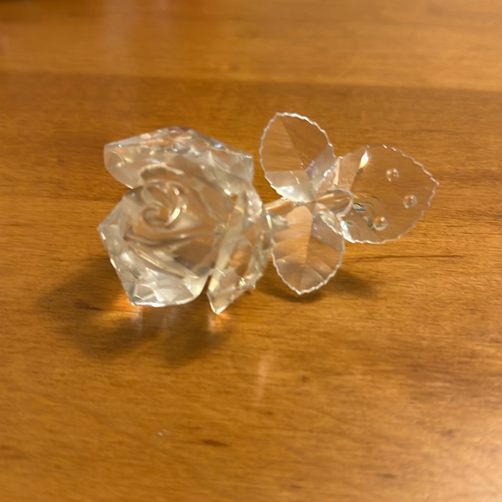 Swarovski Crystal Rose